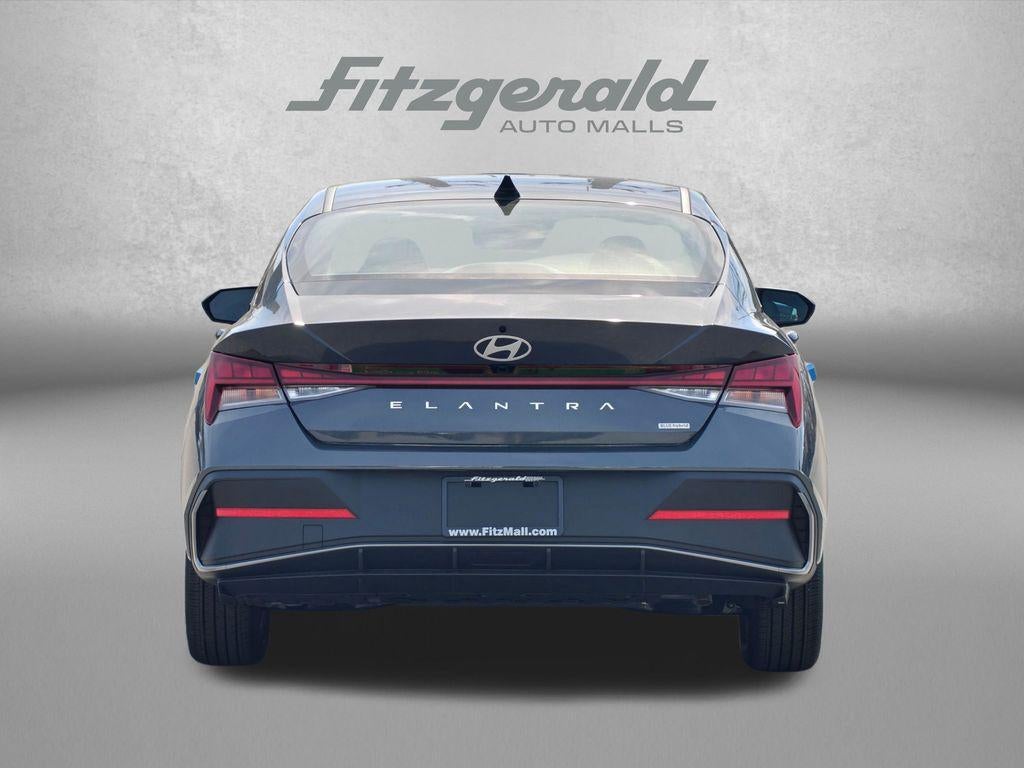 2026 Hyundai Elantra Hybrid Blue