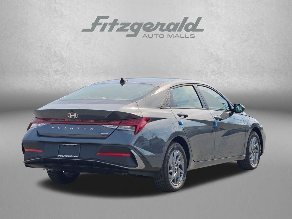 2026 Hyundai Elantra Hybrid Blue
