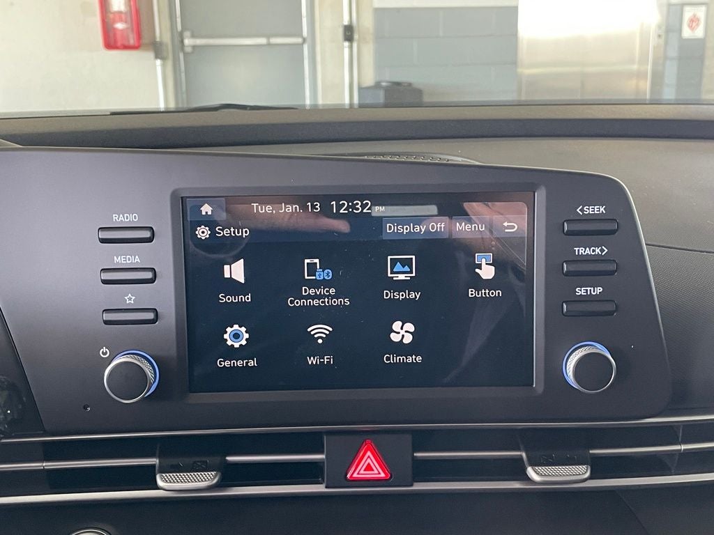 2026 Hyundai Elantra Hybrid Blue