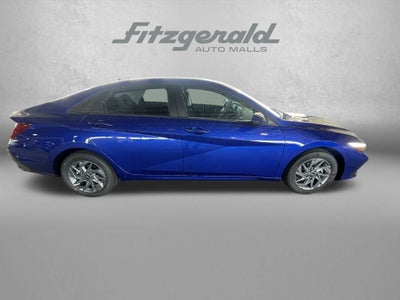 2026 Hyundai Elantra Hybrid Blue