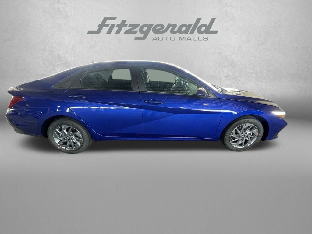 2026 Hyundai Elantra Hybrid Blue
