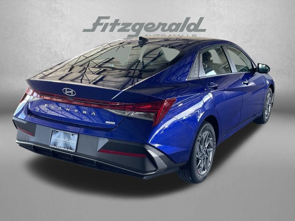 2026 Hyundai Elantra Hybrid Blue