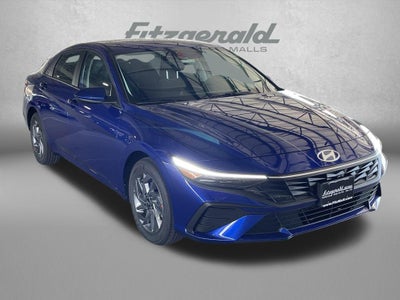 2026 Hyundai Elantra Hybrid Blue