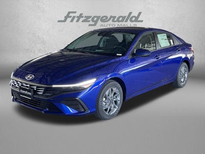 2026 Hyundai Elantra Hybrid Blue