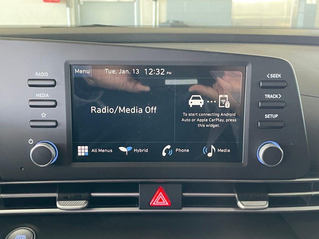 2026 Hyundai Elantra Hybrid Blue