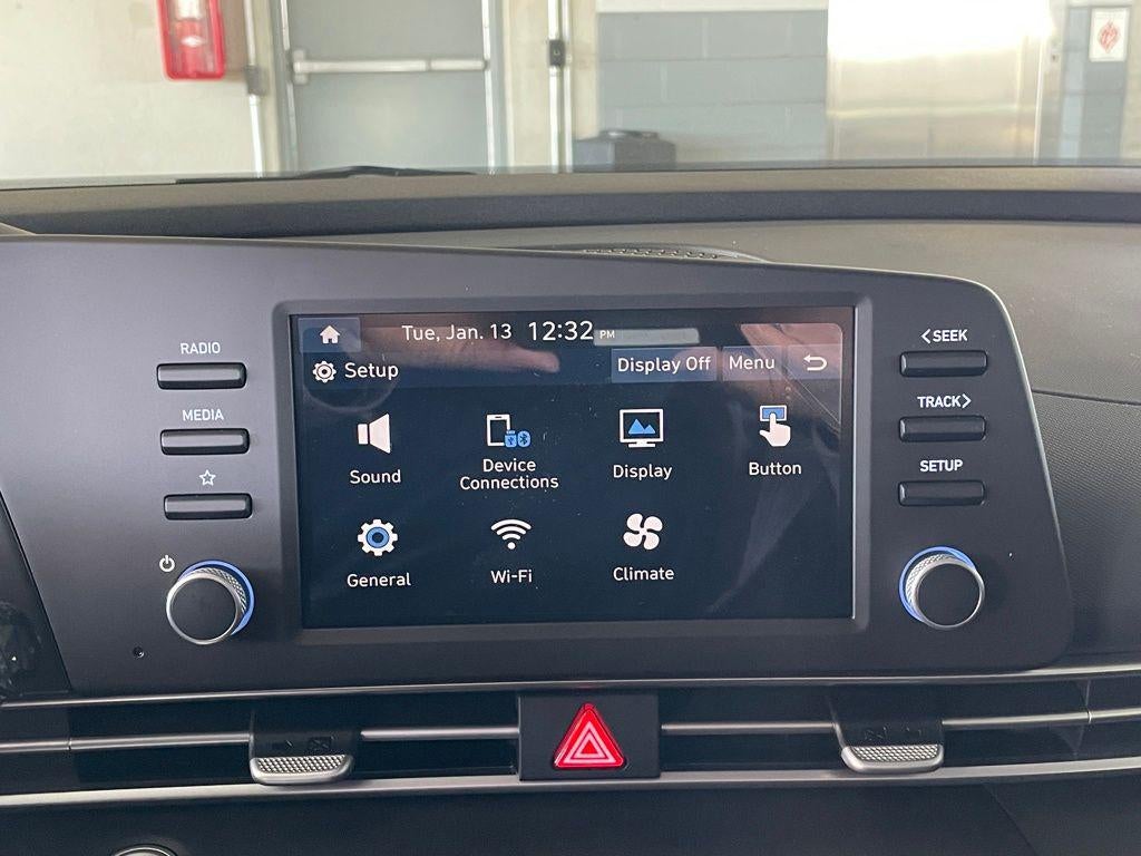 2026 Hyundai Elantra Hybrid Blue