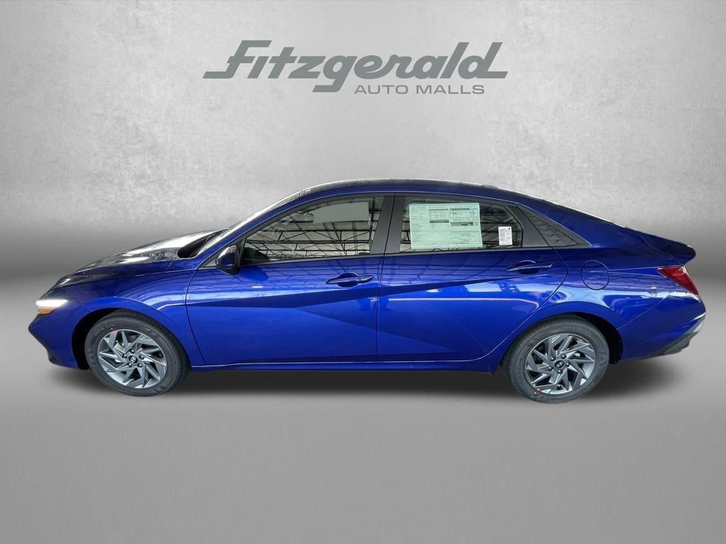 2026 Hyundai Elantra Hybrid Blue