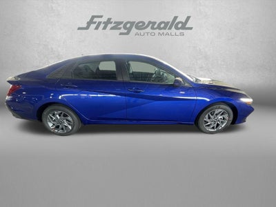 2026 Hyundai Elantra Hybrid Blue