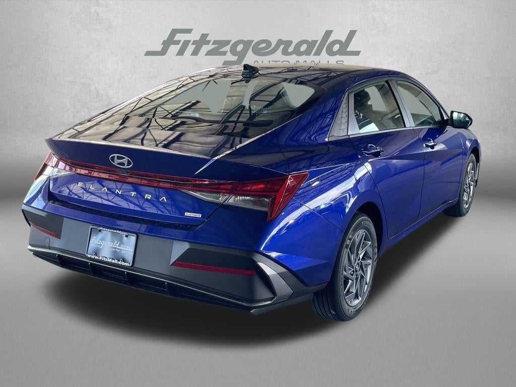 2026 Hyundai Elantra Hybrid Blue