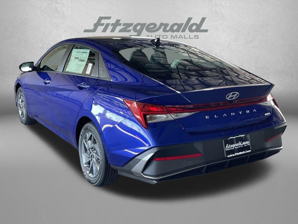 2026 Hyundai Elantra Hybrid Blue
