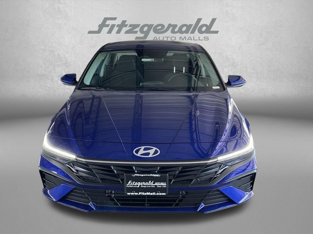 2026 Hyundai Elantra Hybrid Blue