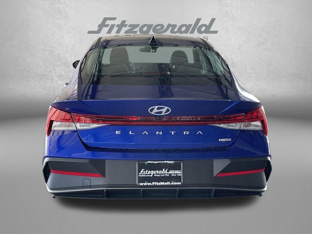 2026 Hyundai Elantra Hybrid Blue