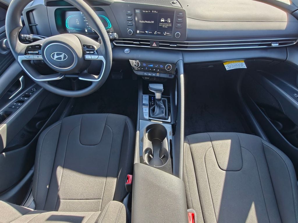 2026 Hyundai Elantra Hybrid Blue
