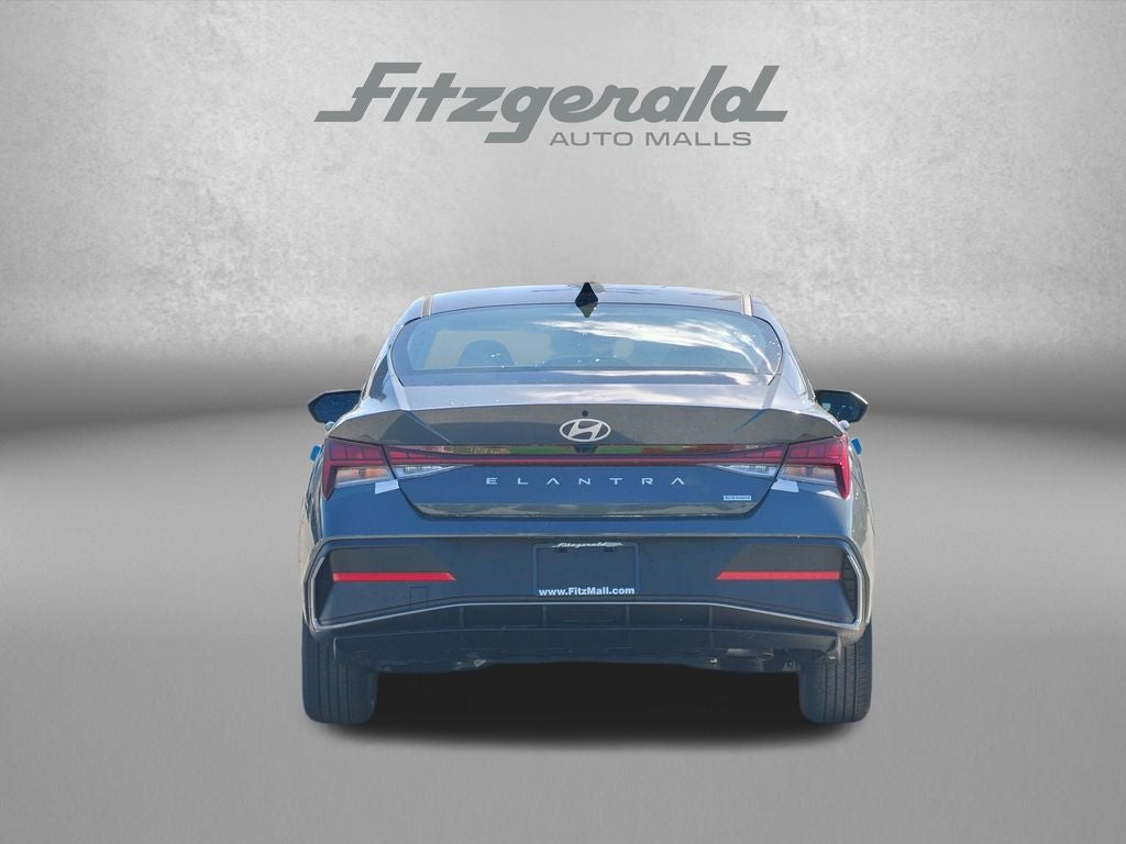 2026 Hyundai Elantra Hybrid Blue