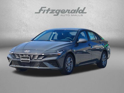 2026 Hyundai Elantra Hybrid Blue