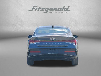 2026 Hyundai Elantra Hybrid Blue