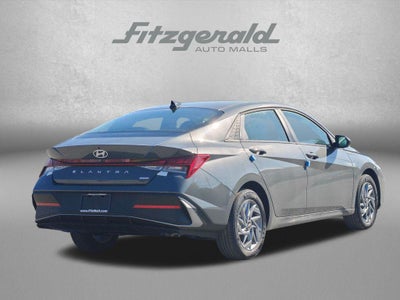 2026 Hyundai Elantra Hybrid Blue