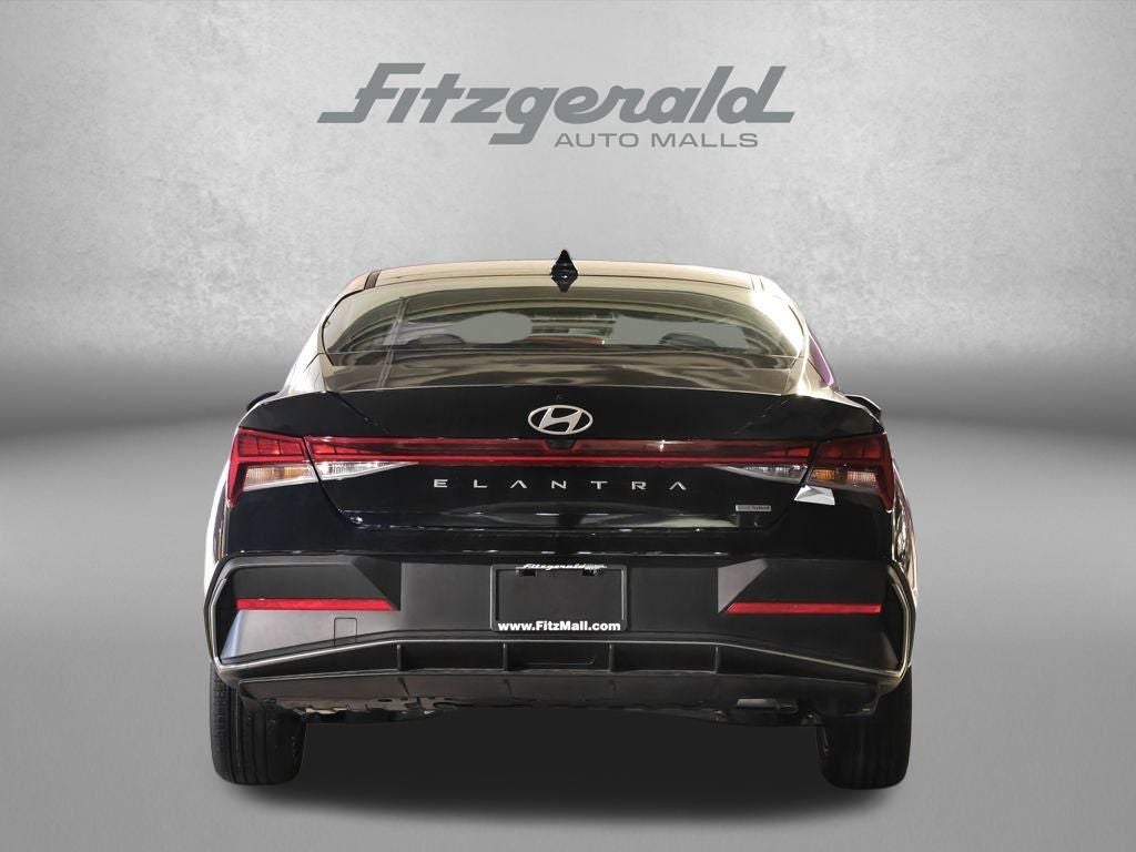 2026 Hyundai Elantra Hybrid Blue