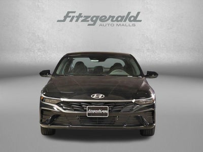 2026 Hyundai Elantra Hybrid Blue