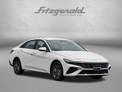 2026 Hyundai Elantra Hybrid Blue