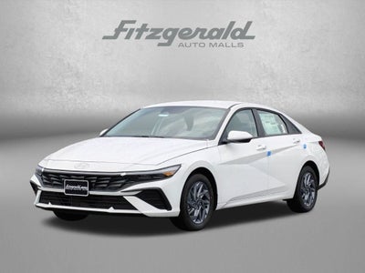 2026 Hyundai Elantra Hybrid Blue