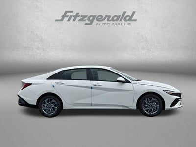 2026 Hyundai Elantra Hybrid Blue