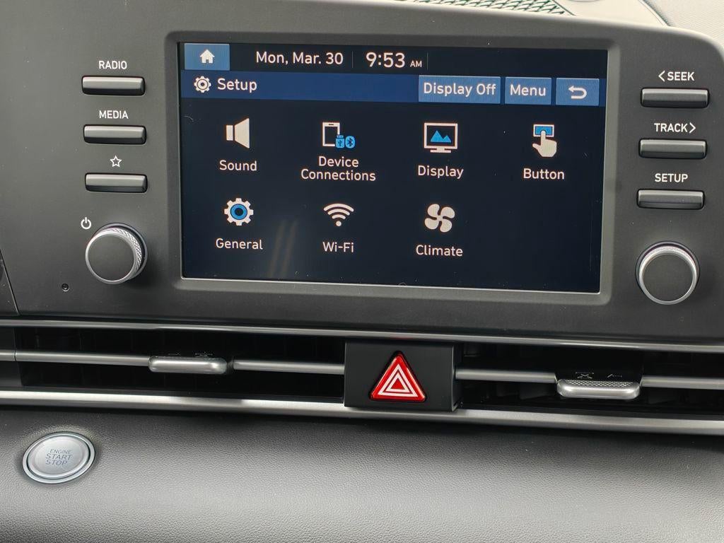 2026 Hyundai Elantra Hybrid Blue