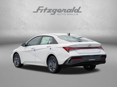 2026 Hyundai Elantra Hybrid Blue