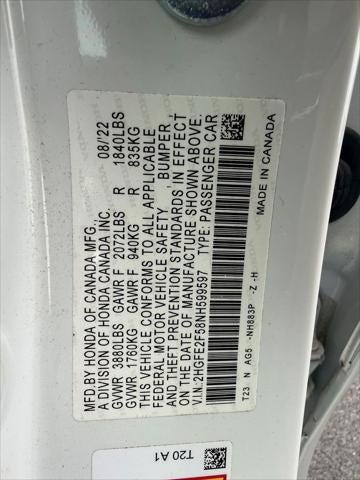 2022 Honda Civic Sport