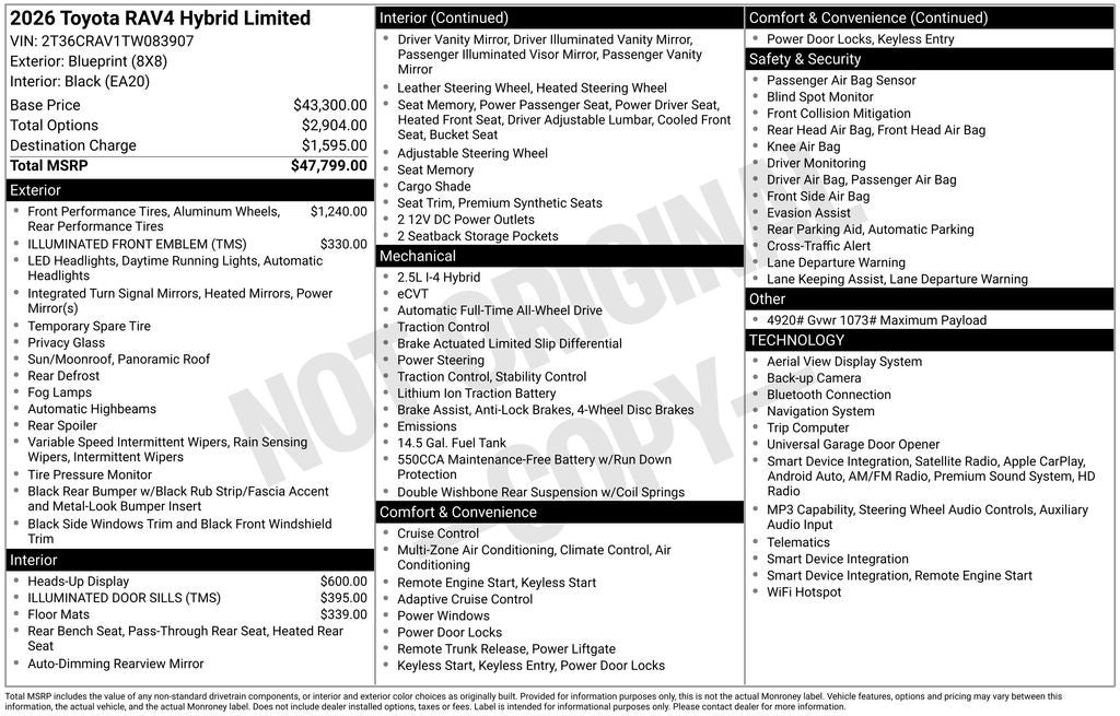 2026 Toyota RAV4 Limited