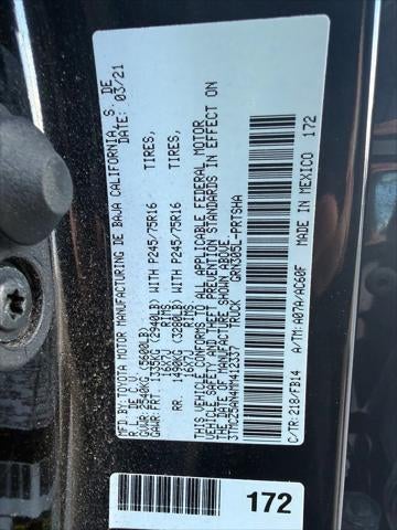 2021 Toyota Tacoma SR V6