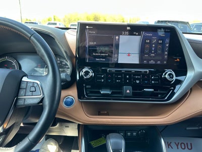 2021 Toyota HIGHLANDER HYBRD Platinum