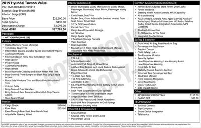 2019 Hyundai Tucson Value