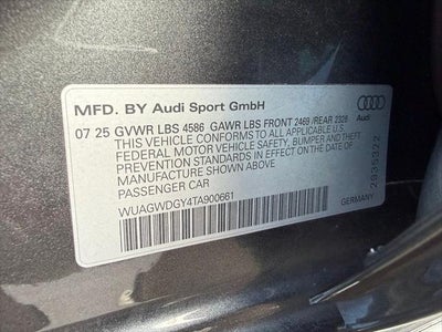 2026 Audi RS 3 2.5T quattro