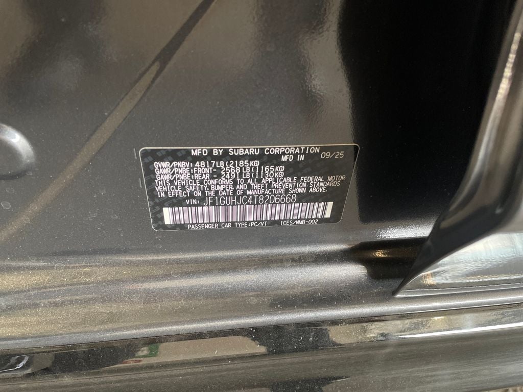 2026 Subaru IMPREZA RS