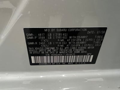 2026 Subaru CROSSTREK Premium