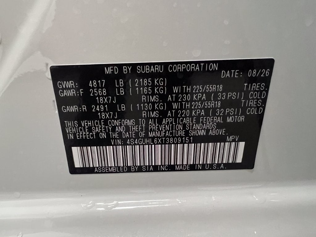 2026 Subaru CROSSTREK Limited