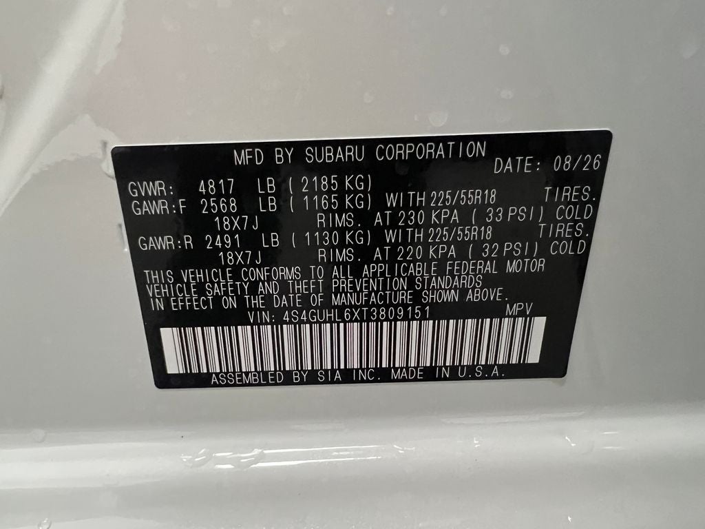 2026 Subaru CROSSTREK Limited