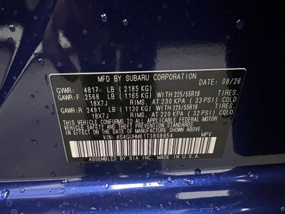 2026 Subaru CROSSTREK Limited