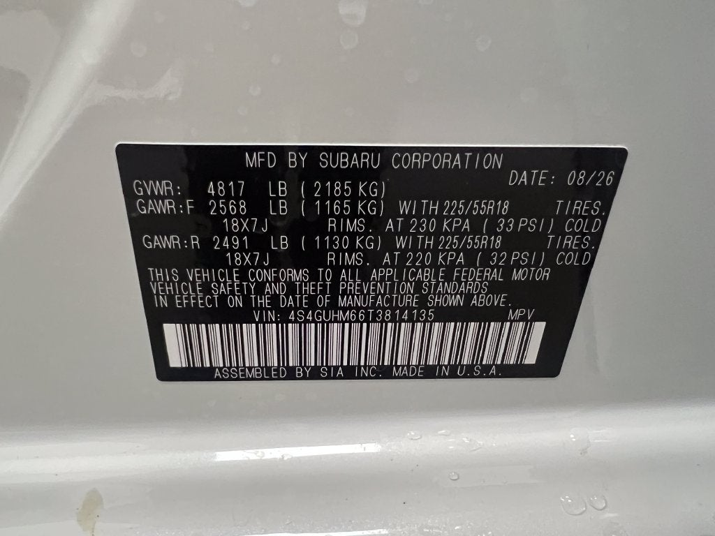 2026 Subaru CROSSTREK Limited
