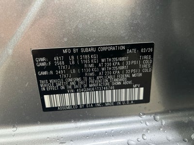 2026 Subaru CROSSTREK Wilderness