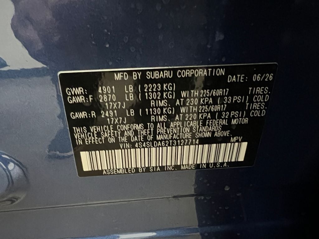 2026 Subaru FORESTER Standard Model