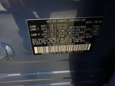 2026 Subaru FORESTER Touring