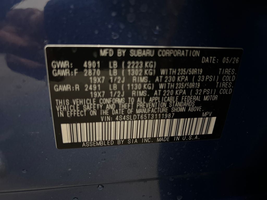 2026 Subaru FORESTER Touring