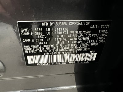 2026 Subaru FORESTER Premium Hybrid