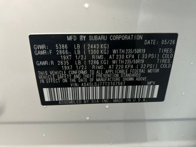 2026 Subaru FORESTER Sport Hybrid