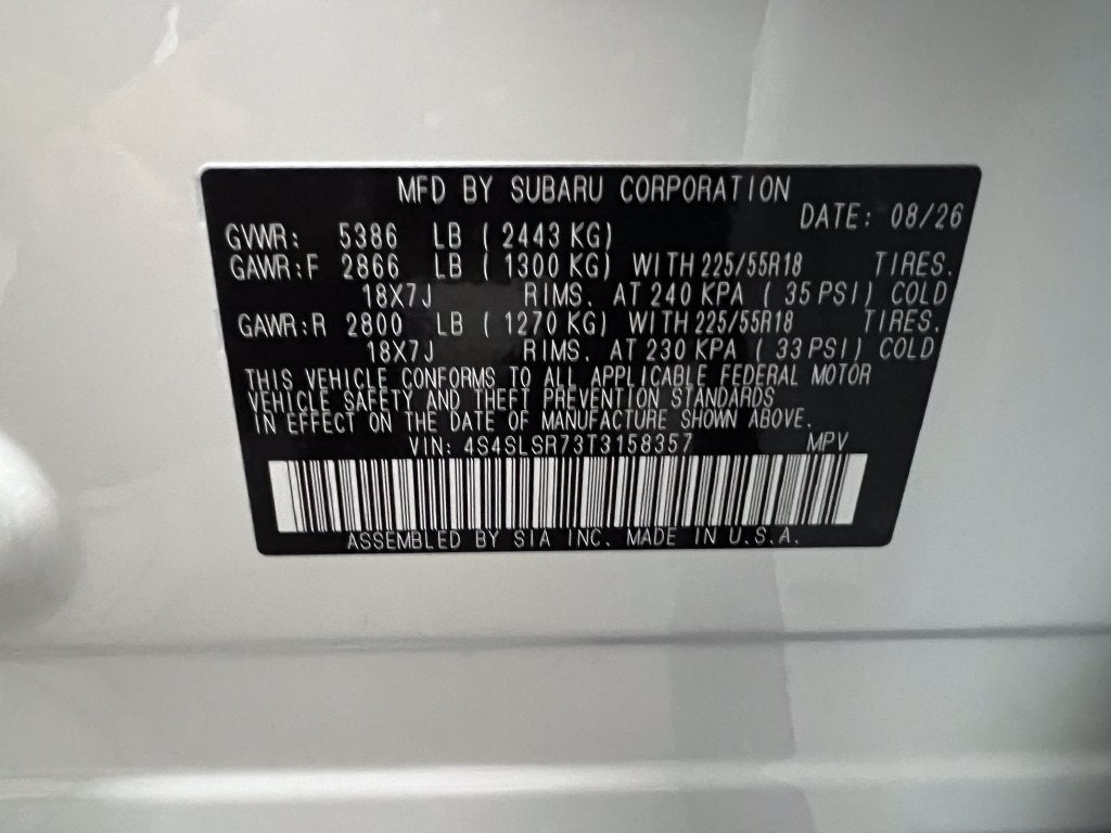 2026 Subaru FORESTER Limited Hybrid