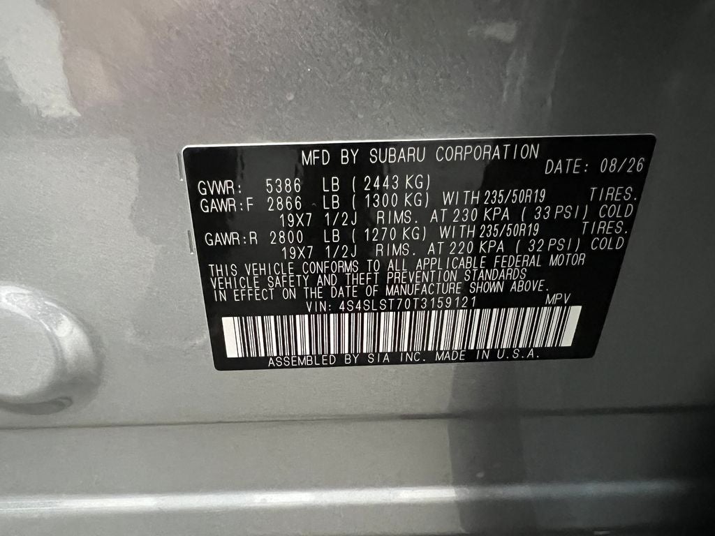 2026 Subaru FORESTER Touring Hybrid