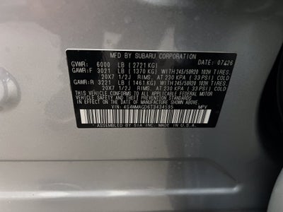 2026 Subaru ASCENT Limited 7-Passenger