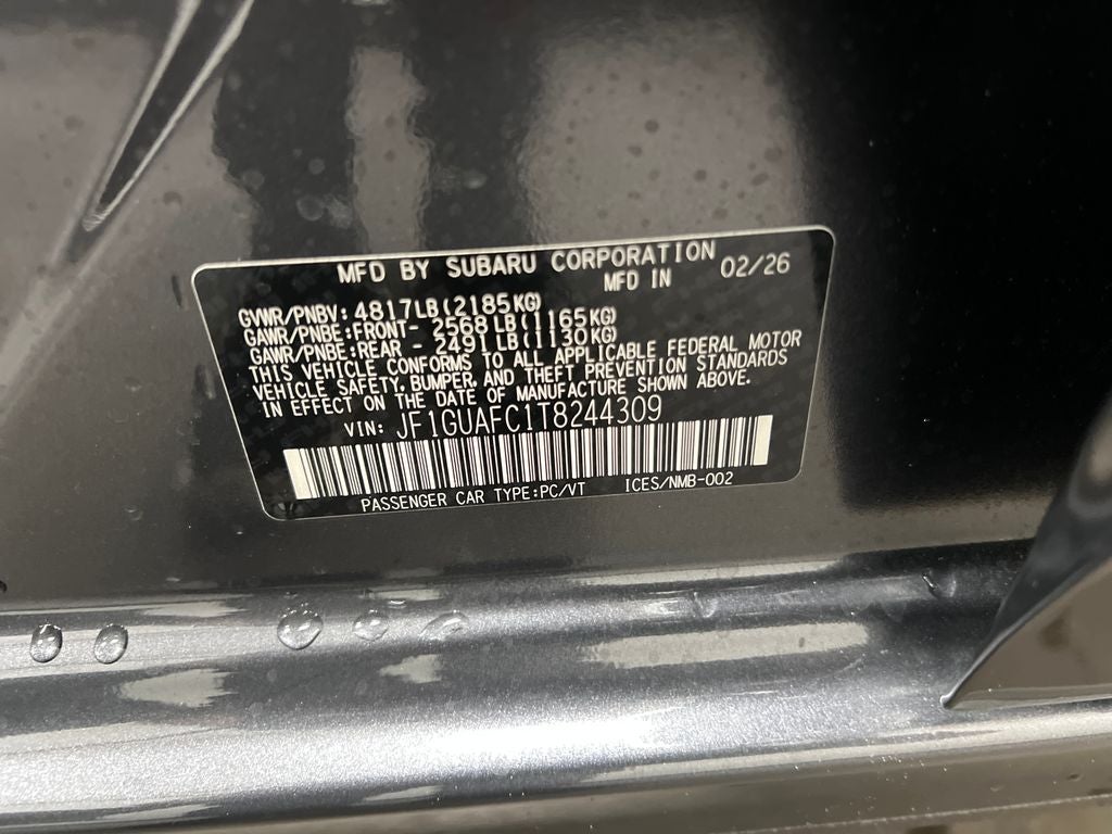 2026 Subaru IMPREZA Sport